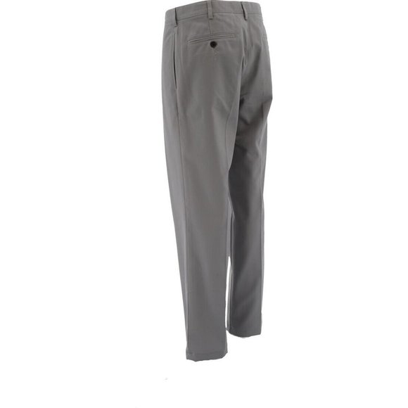 NWT LANDS' END TRADITIONAL FIT PERFORMANCE CHINO PANTS CEMENT GREY 44 TALL - Picture 6 of 10